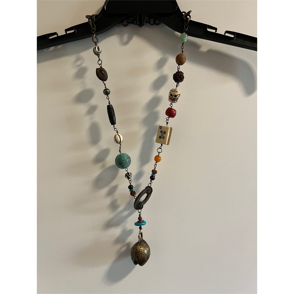 Handcrafted Beaded Statement Necklace